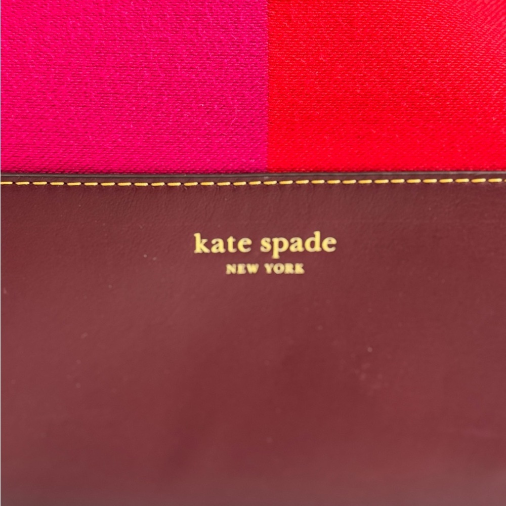 Kate Spade New York Waverly Racing Stripe Jacquard Large Tote - Picture 5 of 7